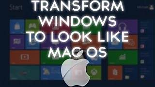 How To Transform Your Windows 7 8 81 10 into Mac OS X  Justmaxvoid 12 [upl. by Eniloj345]