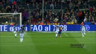 Lionel Messi Goal vs Malaga HD [upl. by Alo]