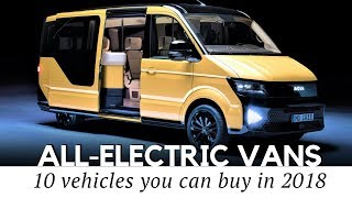 Top 10 Electric Vans Cars You Should Buy for Family and Business [upl. by Setsero214]