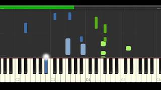 Alci Acosta No Renunciare Piano Cover Midi tutorial Con animo de ofender [upl. by Genia]