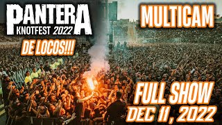 🔥PANTERA🔥Full Show Multicam  Knotfest Chile 2022 🔴  11DEC2022 Estadio Monumental [upl. by Kalin]