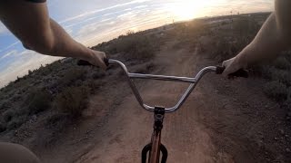 GoPro Gage Nager  Mesa Bike Trail 122314  Bike [upl. by Nawyt]