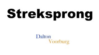 Streksprong [upl. by Kaleb]