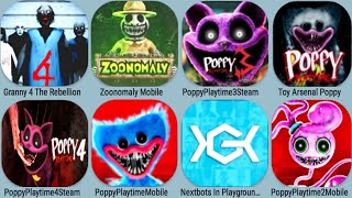 Nextbots In Playgroup Mod Circus Vs Poppy3 Poppy 3 Steam Granny 4 Poppy2 Zoonomaly MobileToyPop [upl. by Apgar]