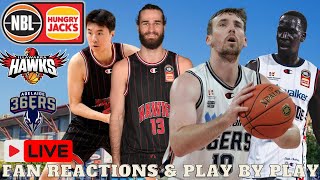 ILLAWARRA HAWKS VS ADELAIDE 36ERS I FUL SCOREBOARD I NBL AUSTRALIAN LIVE I PLAY BY PLAY [upl. by Anoyi]