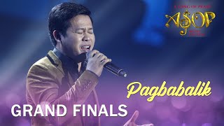 Marcelito Pomoy performs Pagbabalik  ASOP 7 Grand Finals Night [upl. by Nikaniki334]