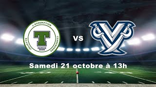 RSEQ D3 Football 🏈 Lanaudière  Drummondville 20231021 [upl. by Eireva]