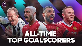 From Shearer to Salah The Premier Leagues AllTime Top Scorers [upl. by Idmann]