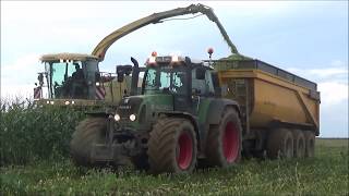 Ensilage 2017 XL  Krone BigX 700X2 FendtX4 New HollandLa LittoralLa Campagne ETA BUISSON [upl. by Livvy714]