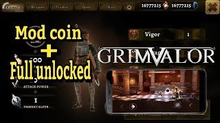 GRIMVALOR MOD APK FULL UNLOCKED FREE DOWNLOAD [upl. by Lezlie]