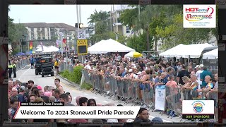 2024 Wilton Manors Stonewall Pride Parade Live Broadcast [upl. by Safko]