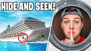 HIDE amp SEEK on WORLDS BIGGEST CRUISE SHIP [upl. by Tim]