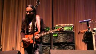 Doug Wimbish Solo Bass Live at The London Bass Guitar Show [upl. by Relda307]