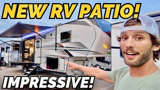 FINALLY Popular RVs are now coming with a PATIO 2025 Keystone Montana 3531RE [upl. by Anitnoc671]