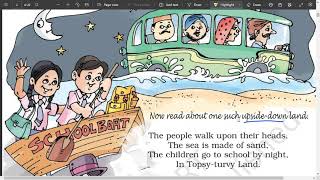 NCERT CLASS 5TH UNIT 7 TOPSYTURVY LAND EXPLAINED  CBSE CLASS 5TH ENGLISH UNIT 7 [upl. by Huberty]