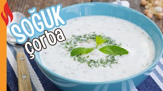 Soğuk Ayran Çorbası Tarifi  Nasıl Yapılır [upl. by Hax]