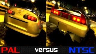 PAL vs NTSC  The Fast amp The Furious Tokyo Drift PS2 [upl. by Hanna]