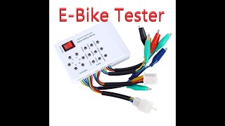 eBike testing device  Motor Main Phase Lines [upl. by Hanford]