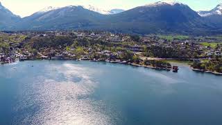 Exploring Sandane Norway from the air [upl. by Endo742]