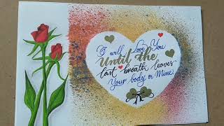 special love 💖 quotation on special designed paper by Mazic Writer  cursive handwriting [upl. by Iasi964]