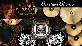 Diablo  Tristram Theme Gingertail Cover  My drum action☠️🎃😈👿 [upl. by Leipzig]