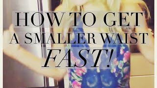 How to get a smaller waist FAST Exercises to remove quotthe SHELFquot [upl. by Hughie]