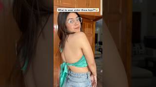 Must Have for Every Girl‼️Goodbye to BRA struggles✅ Pass or Fail shorts viralvideo fashion [upl. by Oecam712]