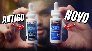 Novo MINOXIDIL KIRKLAND  O que mudou [upl. by Irrot519]