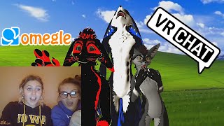 quotIm about to BUSTquot  VRChat Furries Invade Omegle Episode 12 [upl. by Can]