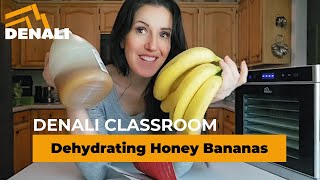 Dehydrating Honey Bananas How to Achieve Perfect Sweetness Every Time [upl. by Nnaira]