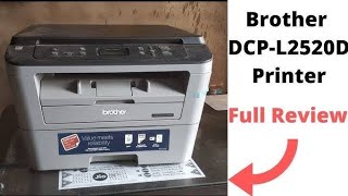 Brother DCP L2520D 🖨️ 🖨️ printer both side scanning and printing duplex 🖨️🖨️ 🖨️ [upl. by Sivet]