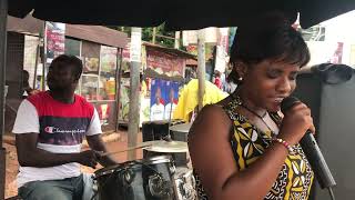 Righteous blind band Perform last stop by Philipa baafi and wagye me by Florence obinim [upl. by Rodavlas]