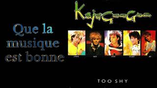 Kajagoogoo Too shy Too shy instrumental 1983 [upl. by Aknayirp219]