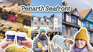 Penarth Pier amp Pavilion Seafront and Beach Walk Vlog  South Wales Vale of Glamorgan Coastline [upl. by Yelekalb436]