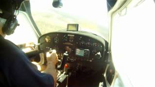 Landing a single engine aircraft a flying sequence [upl. by Ultun]