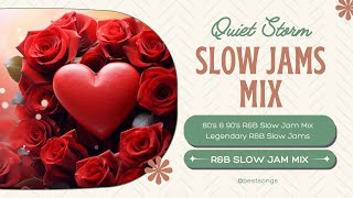 Slow Jams Playlist ❤ 80S 90S RampB Slow Jams Mix ❤ Quiet Storm 90s RampB Groove Mix [upl. by Lucho173]