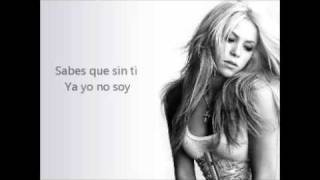 La pared  Shakira letra [upl. by Hatfield]