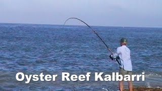 Fishing At Oyster Reef Kalbarri Western Australia [upl. by Ajnek]