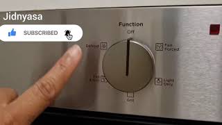 How to use Westinghouse oven [upl. by Tepper]