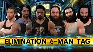 The Shield vs The Wyatt Family  6Man Tag Elimination Match  WWE 2K17  Full Match Gameplay [upl. by Eive]