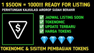 AIRDROP TELEGRAM TON STATION LISTING  Tokenomic dan jadwal listing  Update Ton station [upl. by Malcom]