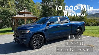 10000 Mile Review RAM 1500 Limited EcoDiesel [upl. by Trout295]