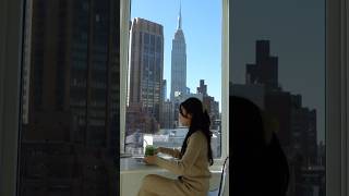 Morning routine in my NYC apartment🍵 [upl. by Ennaid]