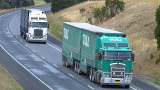 Australian Trucks  Trucking on the Hume Highway Part 8 [upl. by Aleka344]