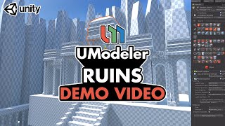 Ruins  UModeler Demo Reel [upl. by Milas]