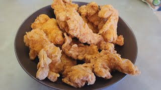 Jak zrobić stripsy ala KFC  Chicken Recipe Chicken Tenders Homemade nuggetsy  MajkelGotuje [upl. by Regnig729]