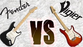 Fender Stratocaster VS Vigier Expert  David Gilmour style solo [upl. by Nahguav]