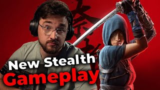 New AC Shadows Stealth Gameplay  Luke Reacts [upl. by Noned]