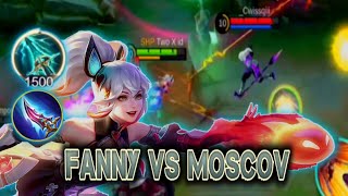 GAMEPLAY FANNY VS MOSCOV  NEW BUILD FULL ROTATION [upl. by Myrna512]