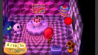 Animal Crossing New Leaf  Pietros Birthday [upl. by Itsur621]